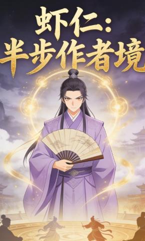 短剧《虾仁：半步作者境》海报