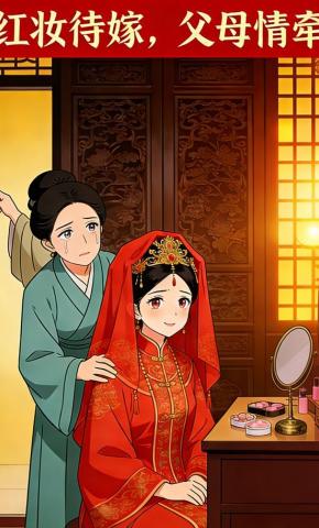 短剧《红妆待嫁，父母情牵》海报