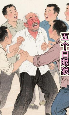 短剧《五个白眼狼》海报