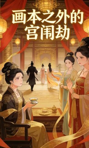 短剧《画本之外的宫闱劫》海报