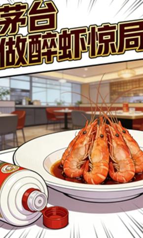 短剧《茅台做醉虾惊局》海报