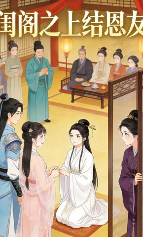 短剧《闺阁之上结恩友》海报