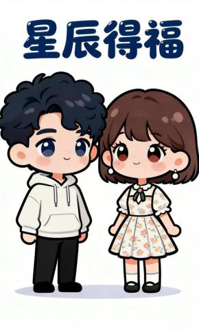 短剧《星辰得福》海报
