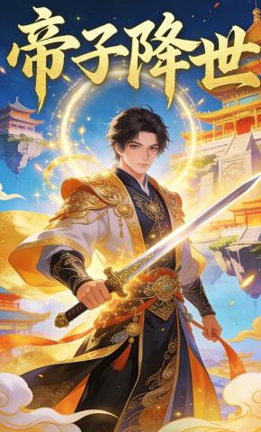 短剧《帝子降世》海报