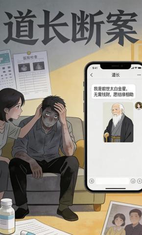 短剧《道长断案》海报