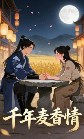 短剧《千年麦香情》海报