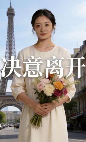 短剧《决意离开》海报