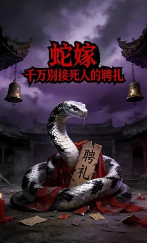 短剧《蛇嫁：千万别接死人的聘礼》海报