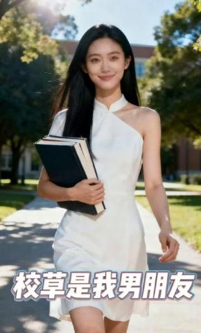 短剧《校草是我男朋友》海报