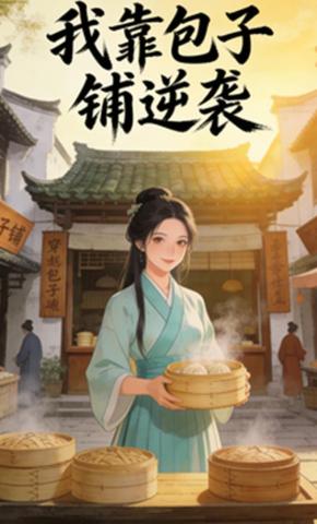 短剧《我靠包子铺逆袭》海报