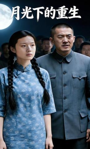 短剧《月光下的重生》海报