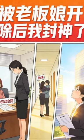 短剧《被老板娘开除后我封神了》海报