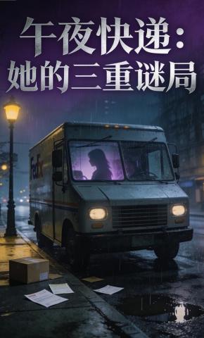 短剧《午夜快递：她的三重谜局》海报