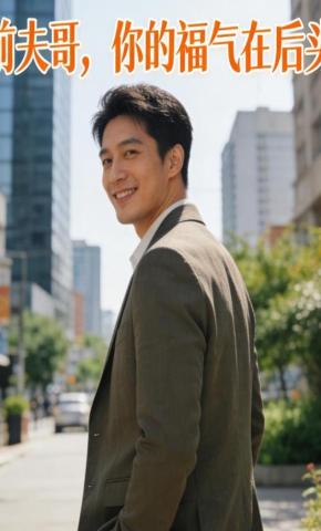短剧《前夫哥，你的福气在后头》海报