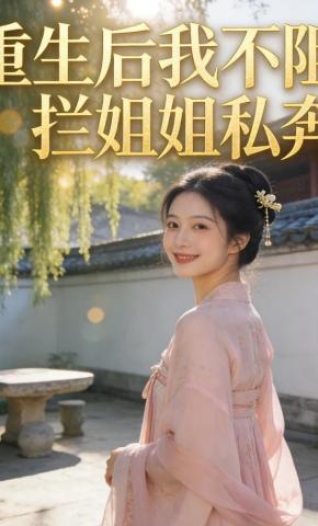 短剧《重生后，我不阻拦姐姐私奔》海报