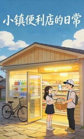 短剧《小镇便利店的日常》海报