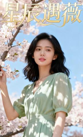 短剧《星辰遇薇》海报