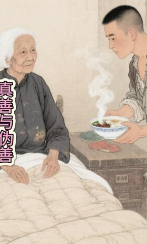 短剧《真善与伪善》海报