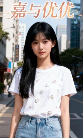 短剧《嘉与优优》海报