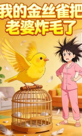 短剧《我的金丝雀把老婆炸毛了》海报