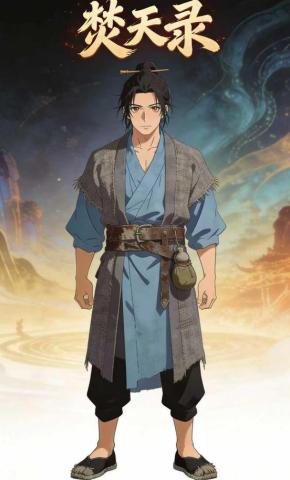 短剧《焚天录》海报