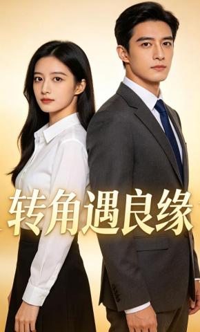 短剧《转角遇良缘》海报