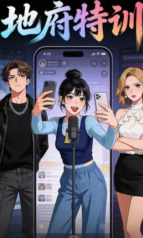 短剧《地府特训》海报