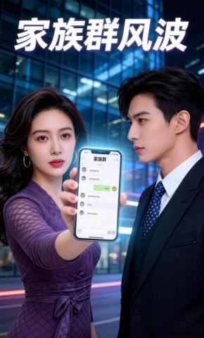 短剧《家族群风波》海报