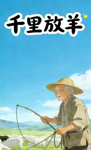 短剧《千里放羊》海报