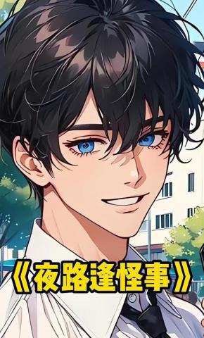 短剧《夜路逢怪事》海报