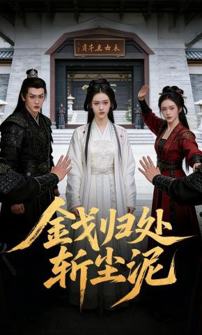 短剧《金戈归处斩尘泥》海报