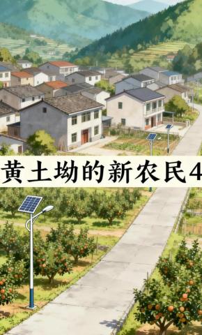 短剧《黄土坳的新农民4》海报