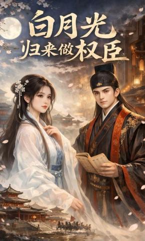 短剧《白月光归来做权臣》海报