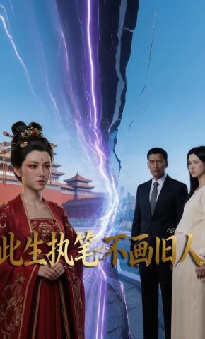 短剧《此生执笔不画旧人》海报