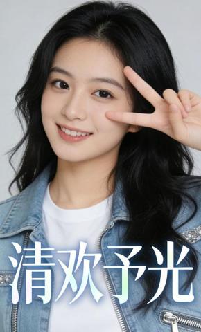 短剧《清欢予光》海报