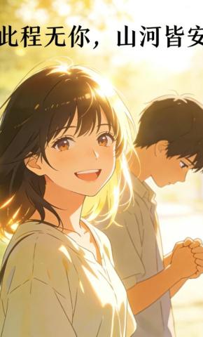 短剧《此程无你，山河皆安》海报