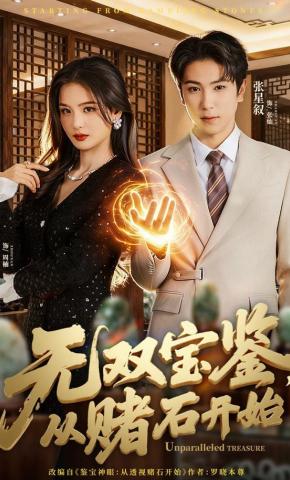 短剧《无双宝鉴，从赌石开始》海报