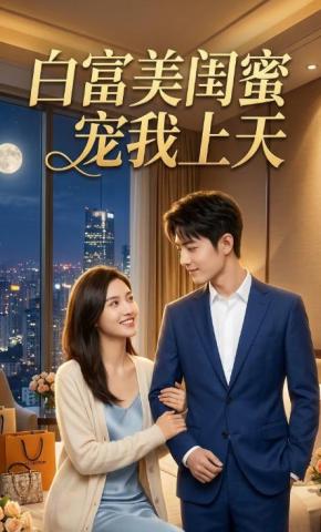 短剧《白富美闺蜜宠我上天》海报