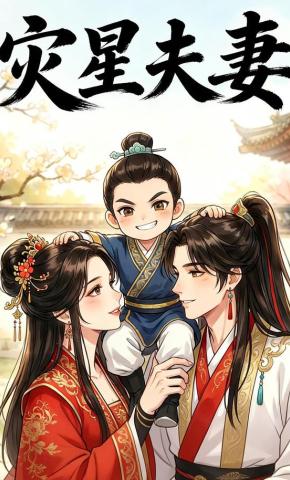短剧《灾星夫妻》海报