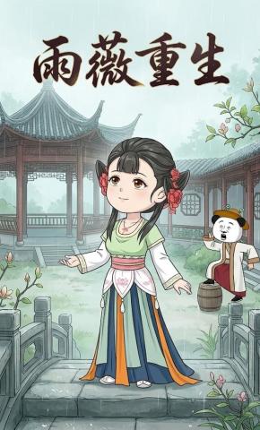 短剧《雨薇重生》海报