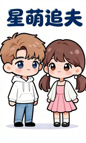 短剧《星萌追夫》海报