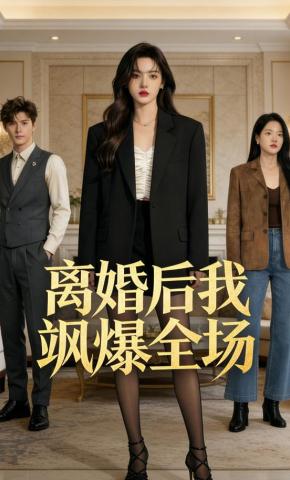 短剧《离婚后我飒爆全场》海报