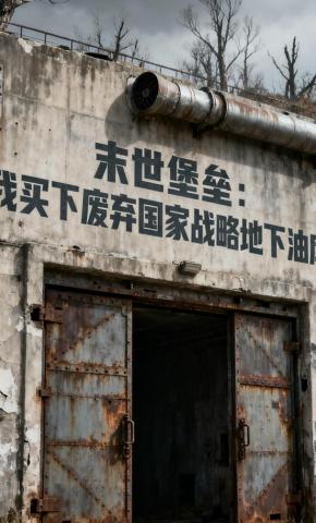短剧《末世堡垒：我买下废弃国家战略地下油库》海报