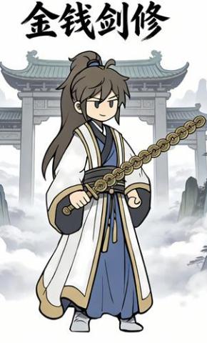 短剧《金钱剑修》海报