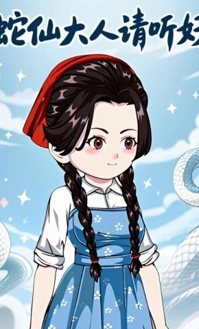 短剧《蛇仙大人请听好》海报