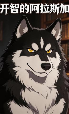 短剧《开智的阿拉斯加》海报