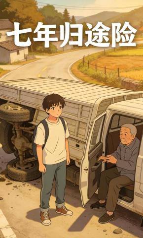 短剧《七年归途险》海报