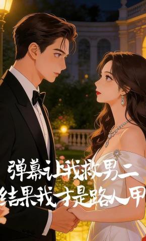 短剧《弹幕让我救男二，结果我才是路人甲》海报