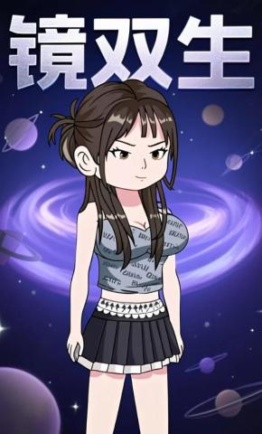 短剧《镜双生》海报