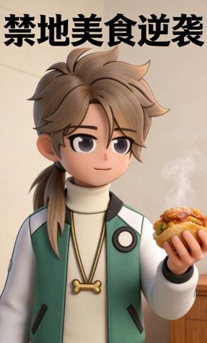 短剧《禁地美食逆袭》海报